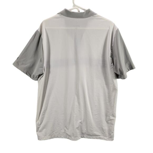 Adidas Shirt Mens Extra Large Golf Silo Ridge Country Club White Gray Preppy - Picture 2 of 7